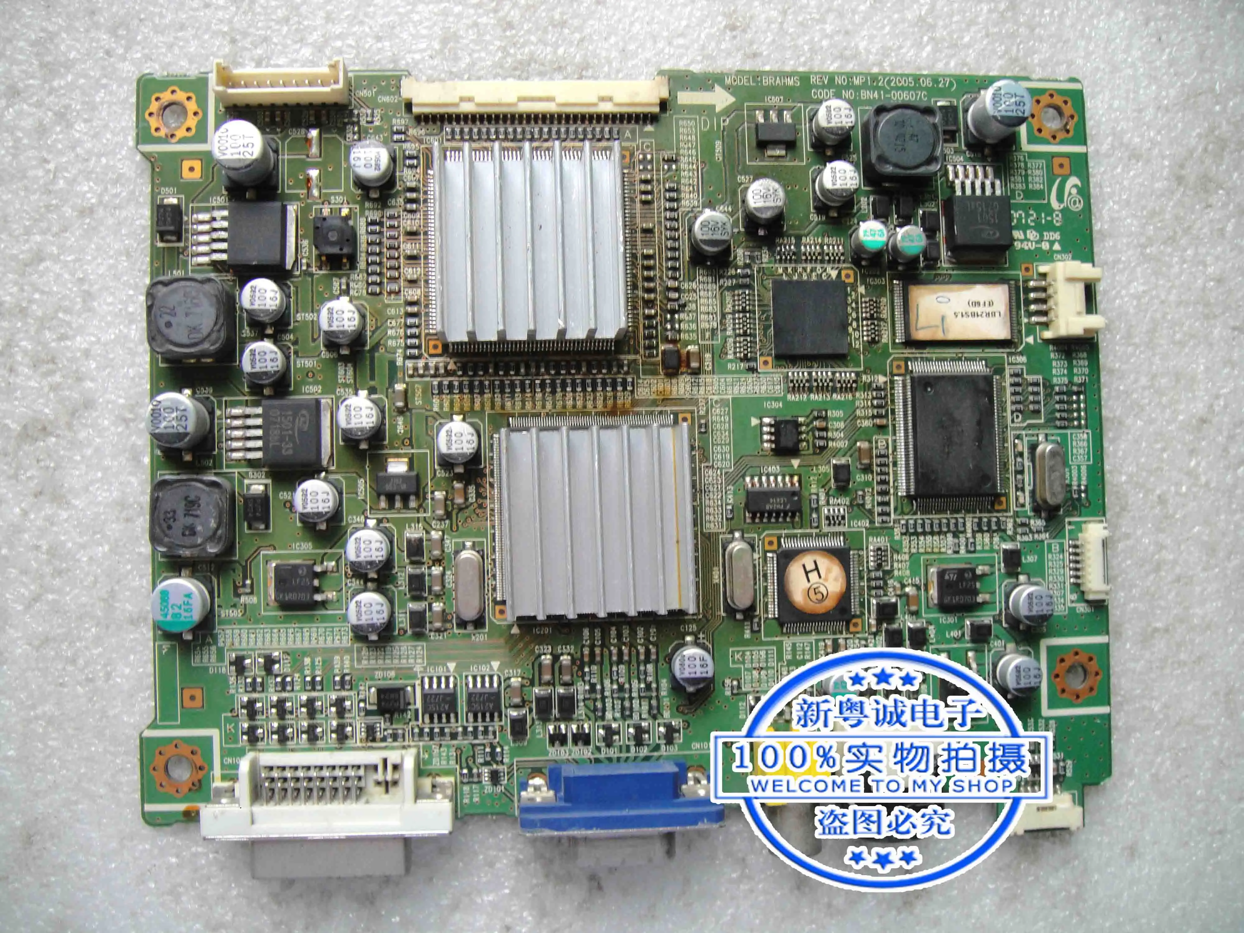 214T driver board BN41-00607C signal board main board package test