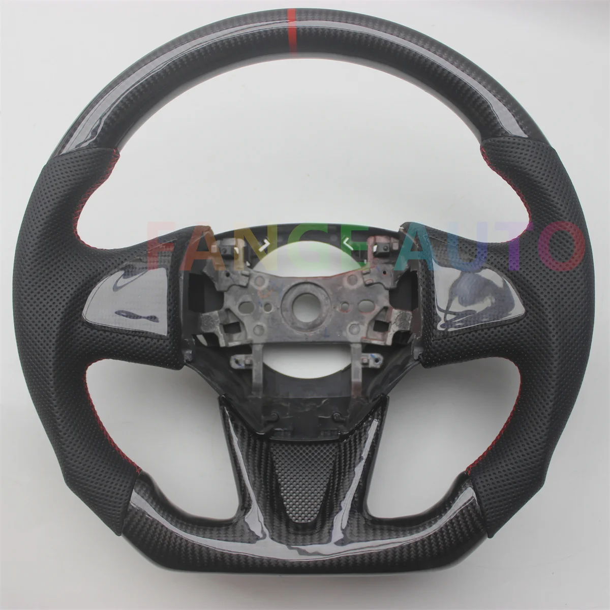 

Replacement Real Carbon Fiber Steering Wheel for Honda FIT JAZZ 2014-2019