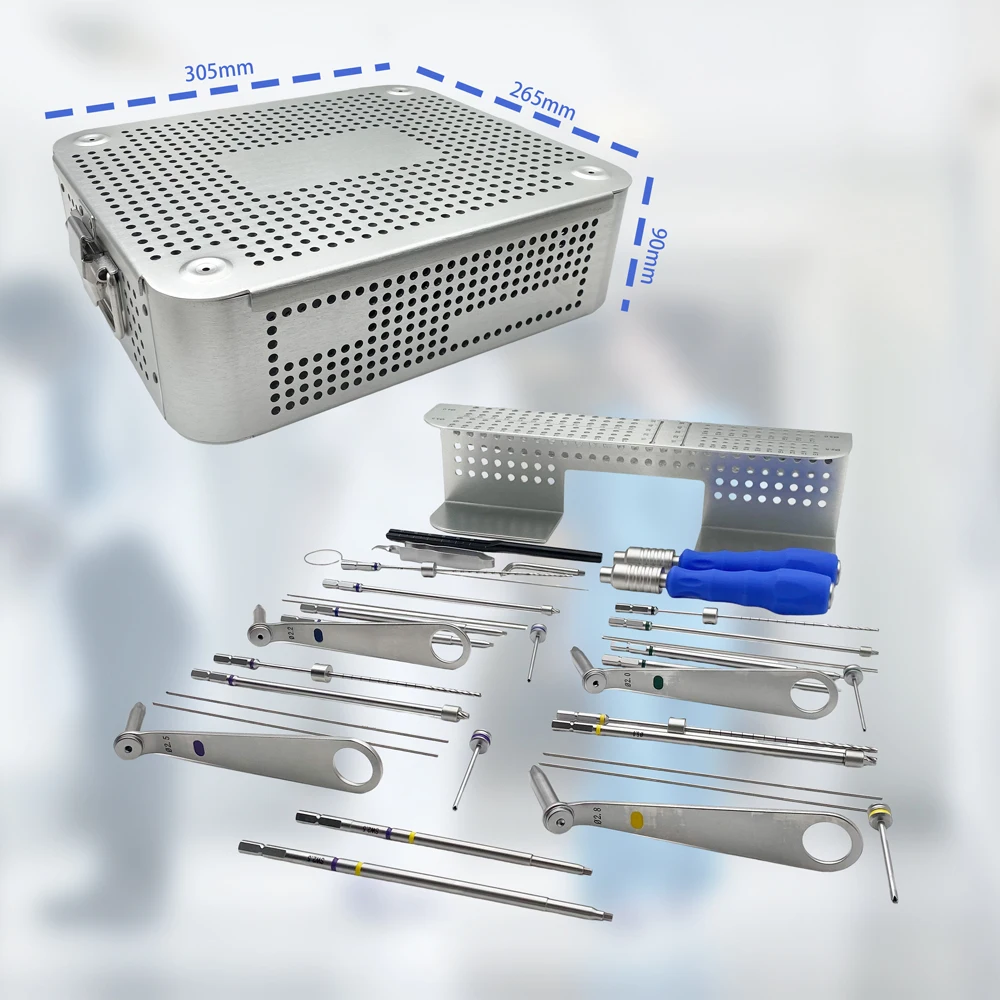 

Medical Herbert Screw Instrument 2.5/3.0/4.0 Headless Compression Cannulated Screw Set Orthopedic Instruments