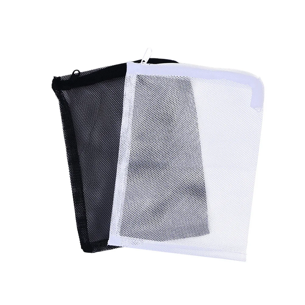 

10Pcs Filter Mesh Bag for Aquarium Fish Tank with Zipper Material Easy Clean Replaceable Storage for Bio Balls Volcanic