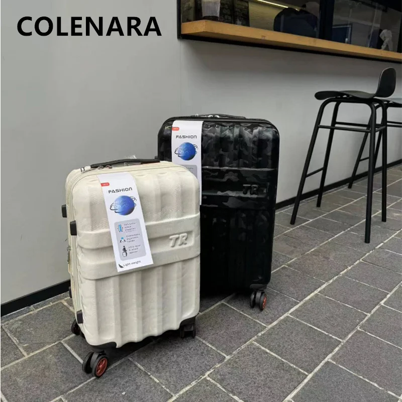 COLENARA Suitcase New Men's Boarding Box 20