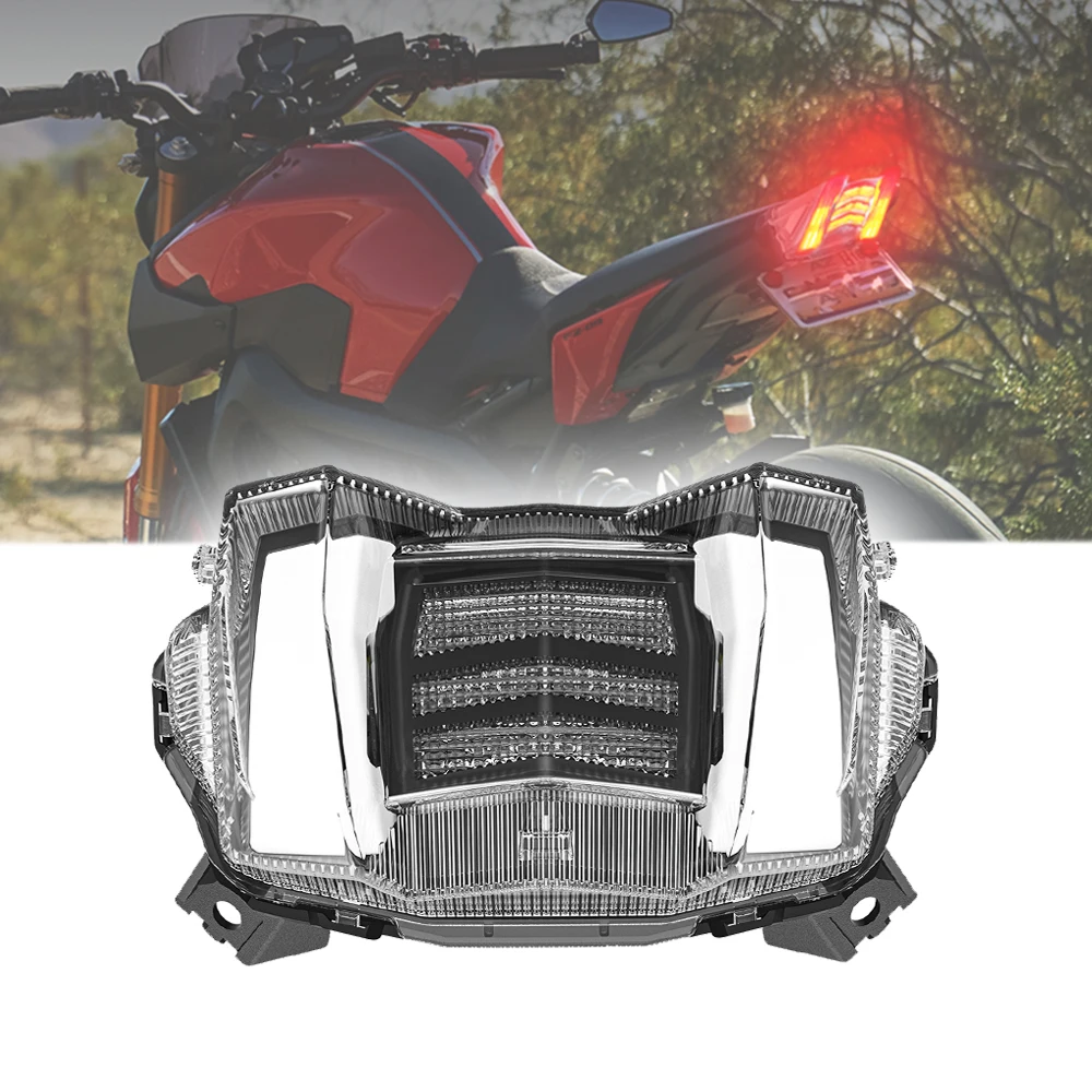 

STLF ECE Светодиодный интегрированный задний фонарь для мотоцикла 2017-2020 MT 09 FZ 09 MT09 FZ09, задний фонарь с указателем поворота