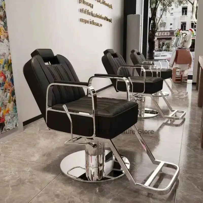 De Luxury Nordic Pedicure Manicure Waiting Barber Oficina Chairs Reclining Sillas Facial Barber Commercial Chairs Furniture