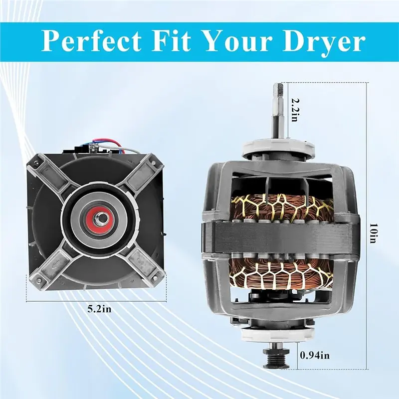 

【GARMENT】Dryer Motor Replacement Parts For - DC31-00055G DC31-00055H DC31-00055D DFS270ZSEL1