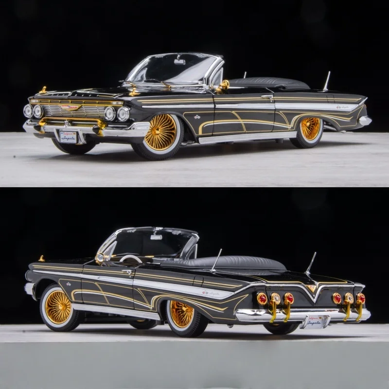 1:18 Chevrolet Impala Lowrider 1961 alloy die-cast miniature
