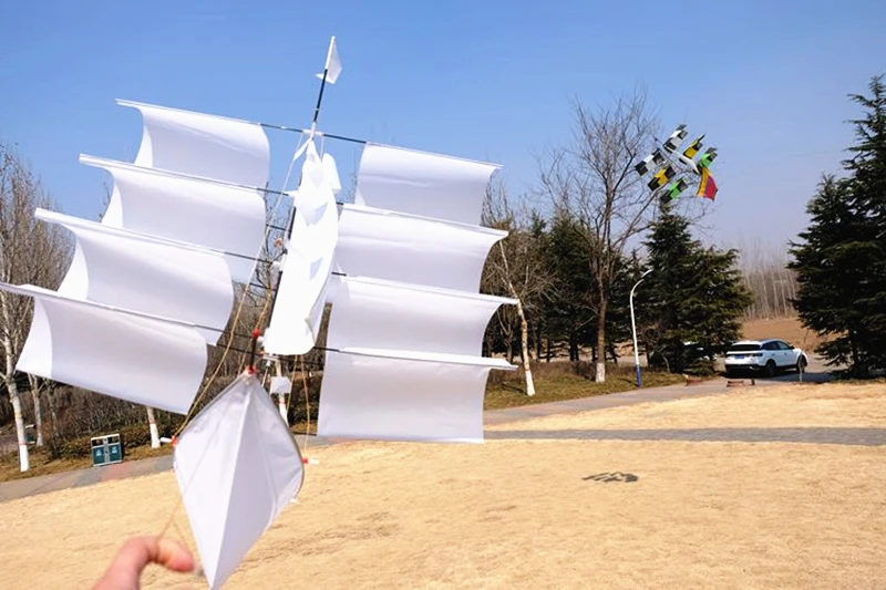 Cabarros voladores 3d para adultos, juego al aire libre, pipa de viento para niños, pipa voladora, juguetes al aire libre, impermeable profesional para parapente