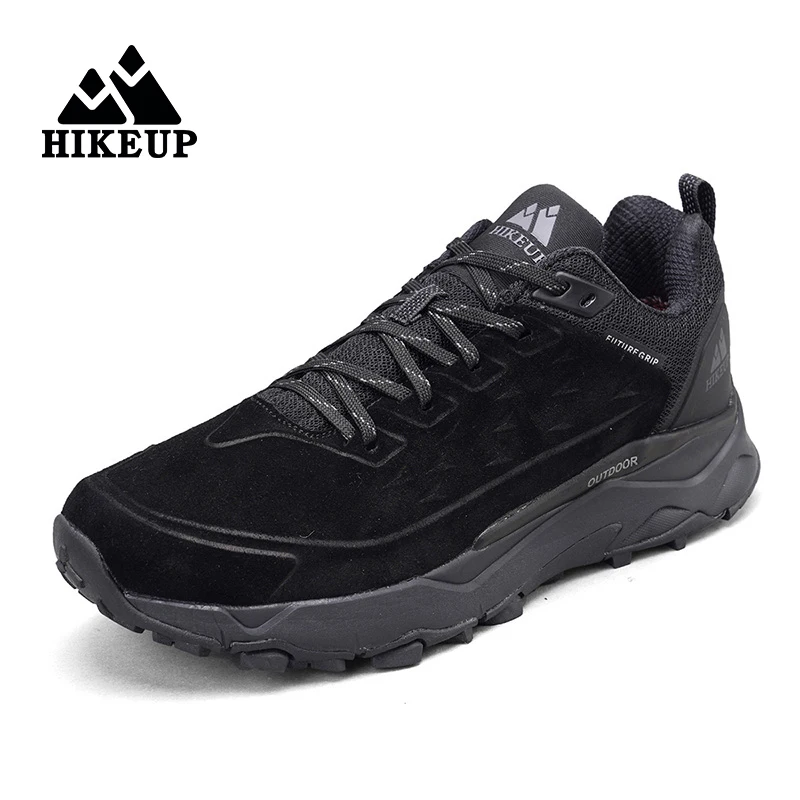 Zapatillas senderismo hombre – Cuero transpirable antideslizante - imagen 4