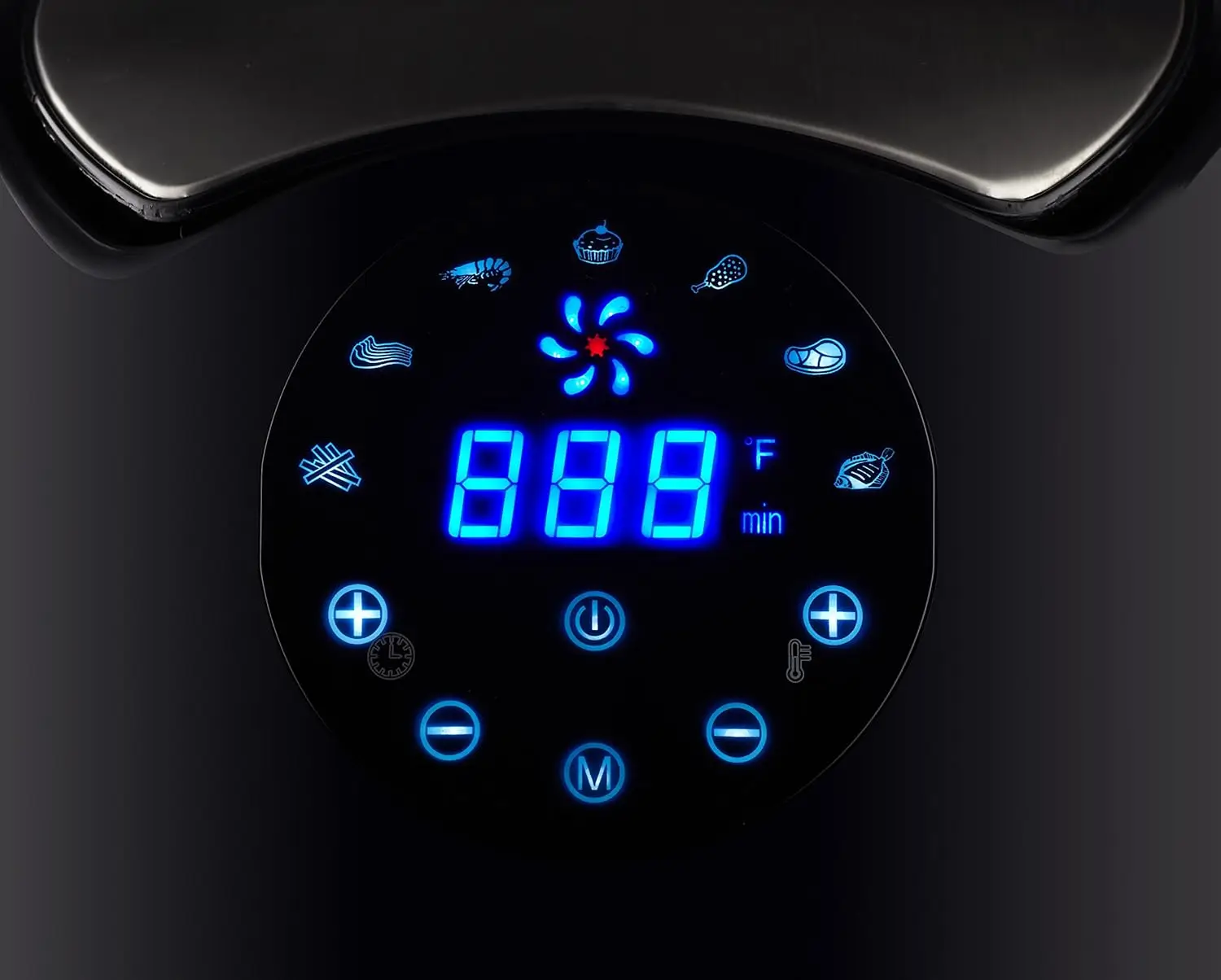 Ming's Mark gw22621 elektrische Luft fritte use, 3,7 qt, schwarz