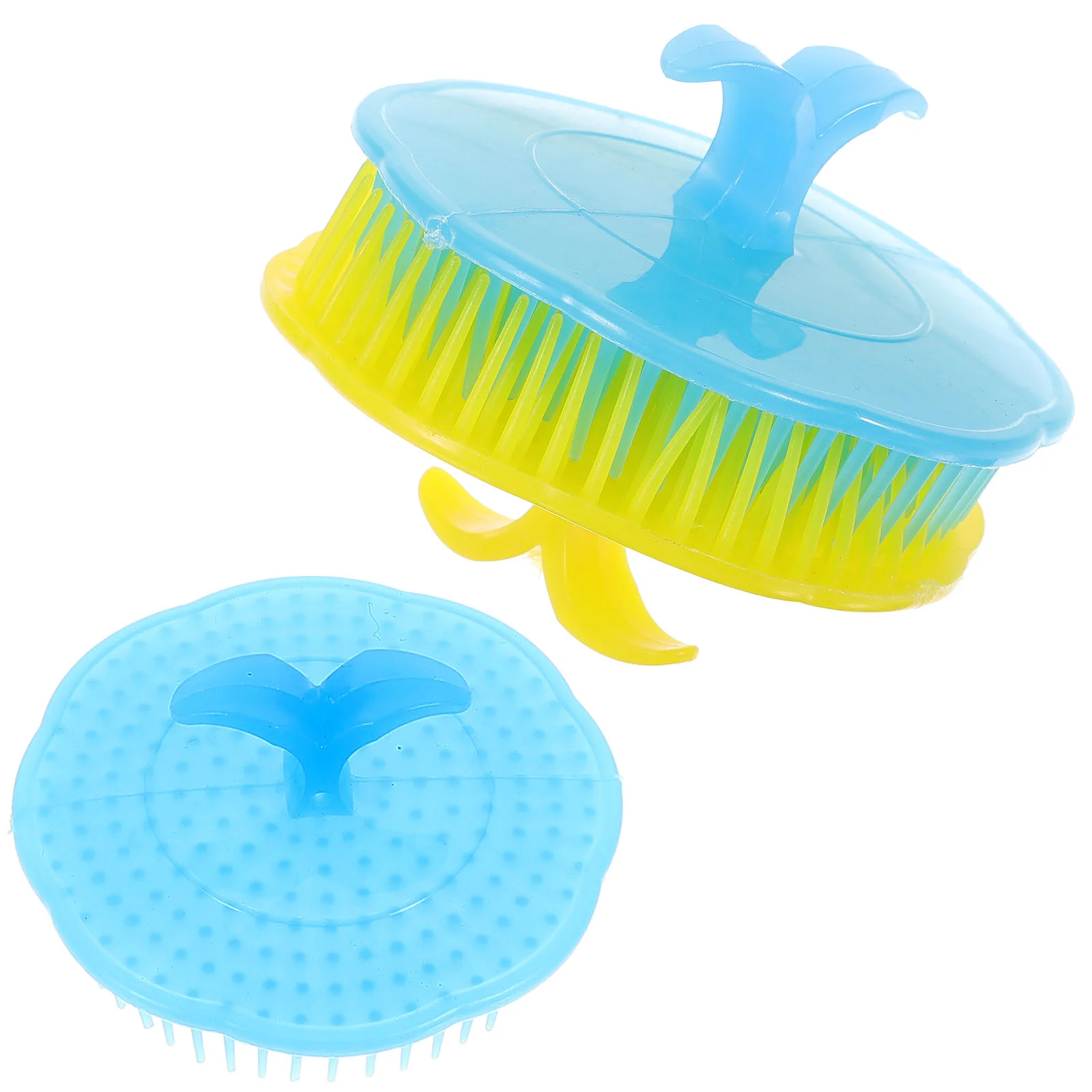 

3pcs Head Body Massager Shampoo Scalp Massage Hair Washing Combs Spa Slimming (Random Color) hair brush