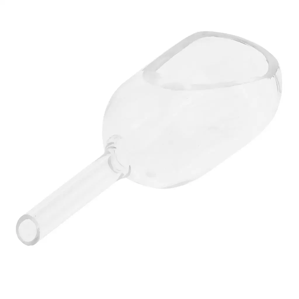 Glass Weighing Funnel Set for Precise Sample Transfer Laboratory Weighing Boat Transparent Micro Measuring Glass Tools