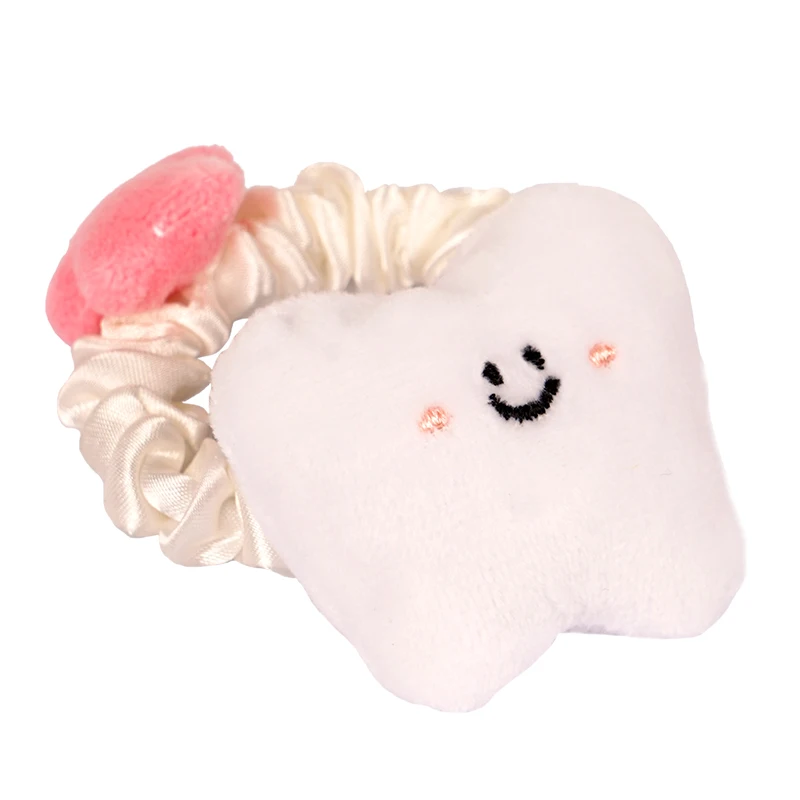 1/3pcs Hair Clips Teeth Shape Hair Clips Cute Plush Hairpin Children Girl Hair Clip Headwear Hairclip Dentistry Dentist Gifts