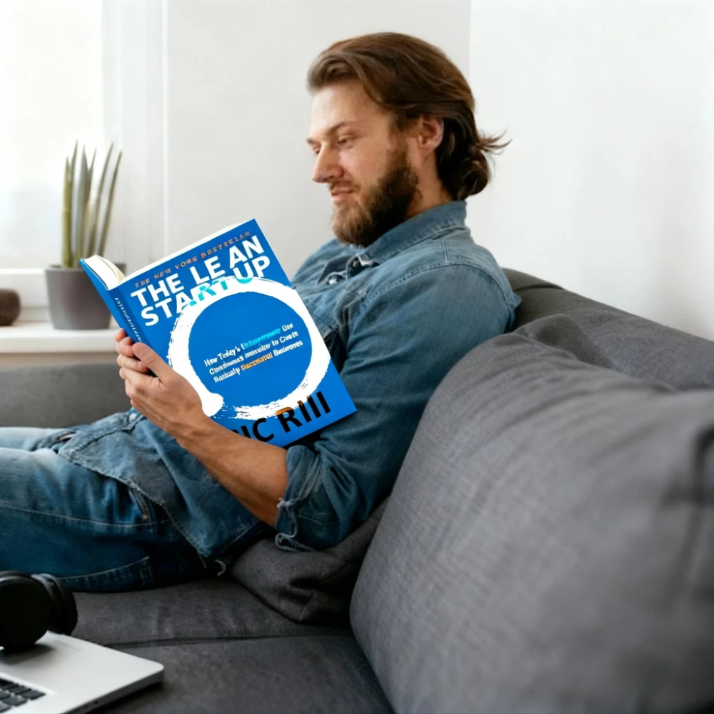 

The Lean Startup от Eric Ries Mindset Startups Growth Thinking Books для новых вентиляционных отверстий Бизнес-английский путеводитель