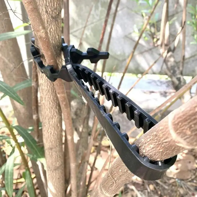 

Садовые стяжки для поддержки деревьев, сверхмощные регулируемые стяжки для растений, 5X многоразовая система обучения деревьям, инструмент для связывания кустарников для садоводства