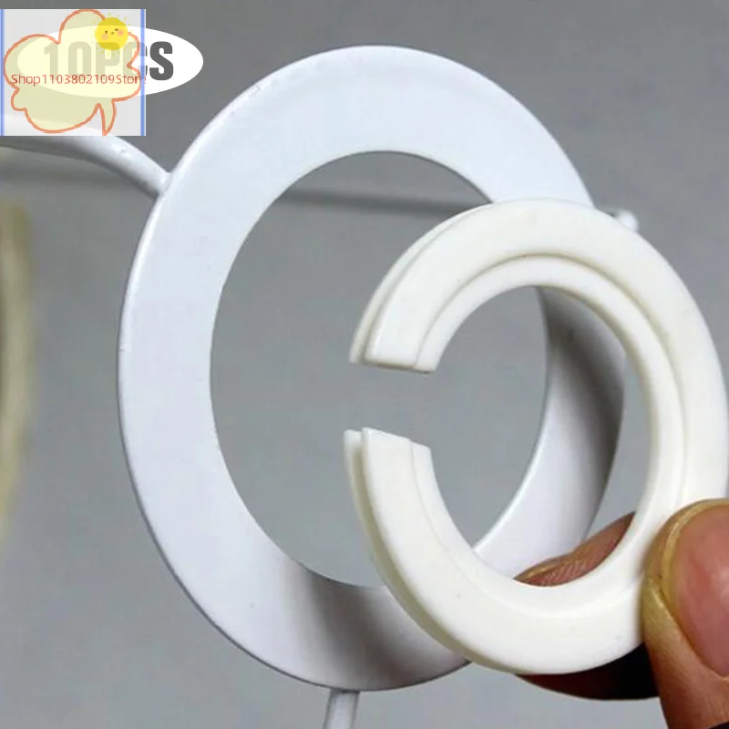【HT】【YH】10Pcs E27 To E14 Lampshade Lamp Light Shades Socket Reducing Ring Adapter Washer