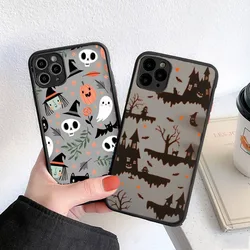 Halloween Phone Case for iPhone 15 14 13 12 11 Pro Max XR X XS Max Mini 7 8 Plus SE Shockproof Matte Cover for iPhone 11 case