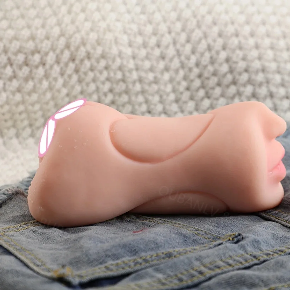 QUBANLV جيب كس المهبل الحقيقي Sextoys سيليكون منتجات للبالغين ذكر الموزه كأس لعبة الجنس للرجال واقعية الاصطناعي المهبل