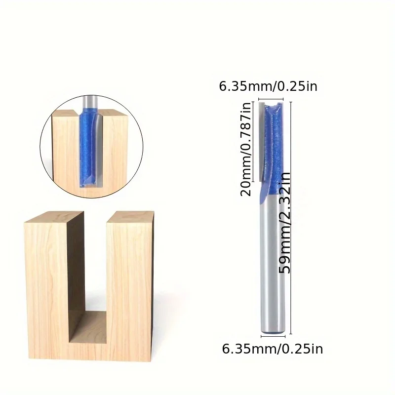 ‌"4 Pcs 1/4" Shank Triple-Bead Router Bits - Professional Woodworking & CNC Grooving Cutter Set"‌