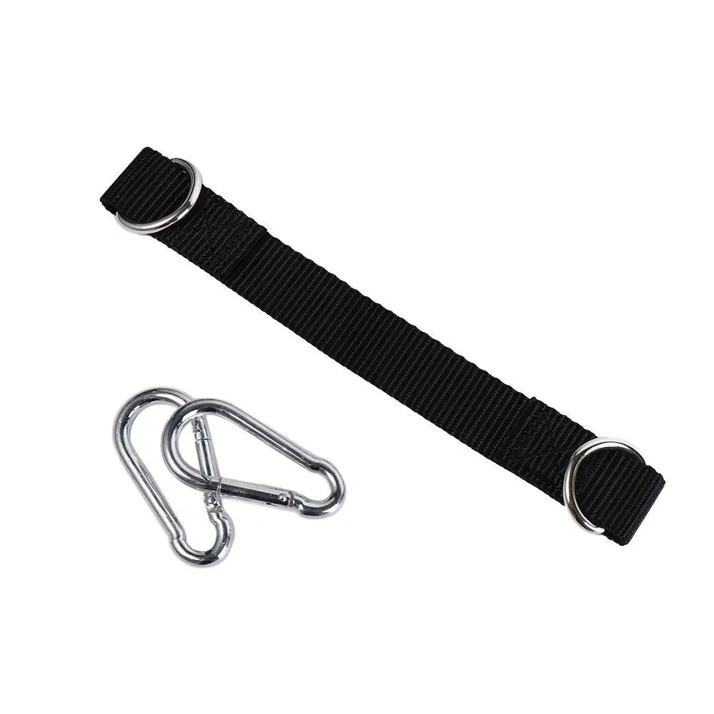 

Dacron Single Bar Extension Belt Single Layer Gym Parts Tree Swing Straps 100kg Extension Strip Heavy Duty Hook Ring