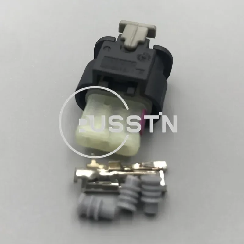 

1 комплект, 3-контактный водонепроницаемый автомобильный разъем, электрическая вилка-розетка переменного тока для VW Audi 2-1718644-1