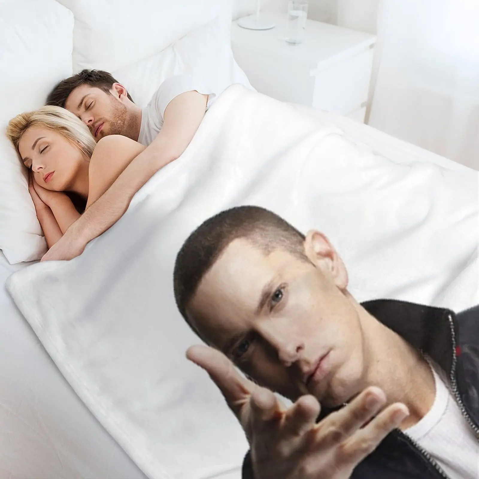 Manta Eminem fina para cobertores de bebê