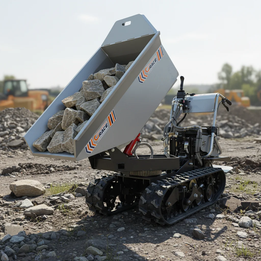 

Mini Crawler Dumper 600kg EURO 5 EPA High Quality Factory Direct Fast Delivery Hot Sale