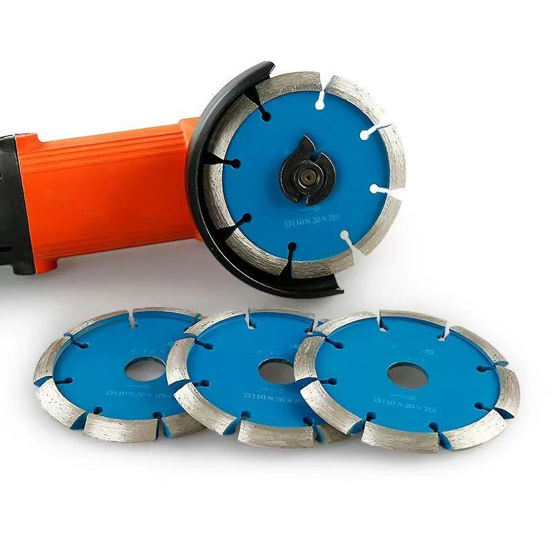 110 مللي متر على شكل حرف V شفرة قاطعة سميكة شفرة المنشار حجر أرضية خرسانية مشقوق مجرفة شفرة زاوية طاحونة مشطوف طحن شفرة