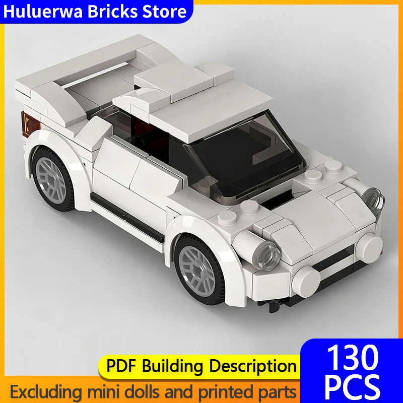 

Модель скоростного гоночного автомобиля MOC, строительные кирпичи RS200, верхний уровень, спортивный автомобиль, модульная технология, детские праздничные подарки, сборный игрушечный костюм