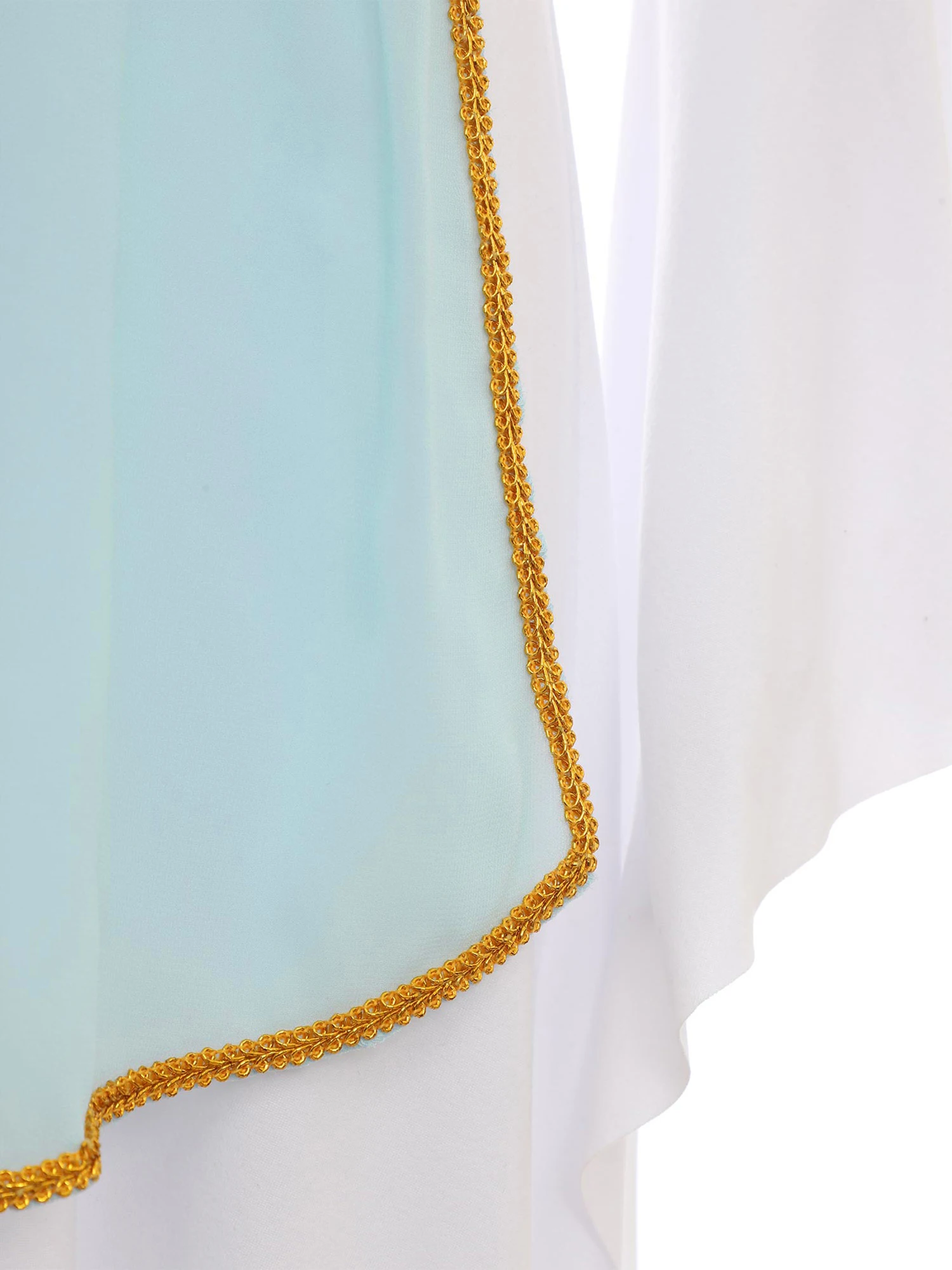 

Girls Ancient Greek Toga Princess Dress Long Flare Sleeve Maxi Cape Roman Queen Gowns Halloween Carnival Cosplay Athena Costume