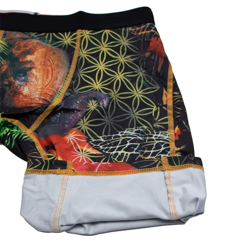 5 sztuk bielizna męska bokserki drukuj majtki męskie bielizna męska kalesony bokserki kąpielówki Plus rozmiar oddychające bezszwowe męskie bokserki