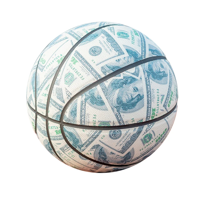 Dollar Basketball Edition Graffiti Camoufl Balls Size5 Size 7 Wear-Resistant Anti-Slip Outdoor & Indoor Professional Basketball