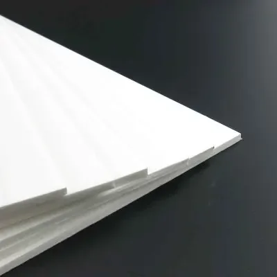 2 PCS 300 * 300 white PVC foam board model building model design of PVC foam board2mm 3mm 5mm 8mm