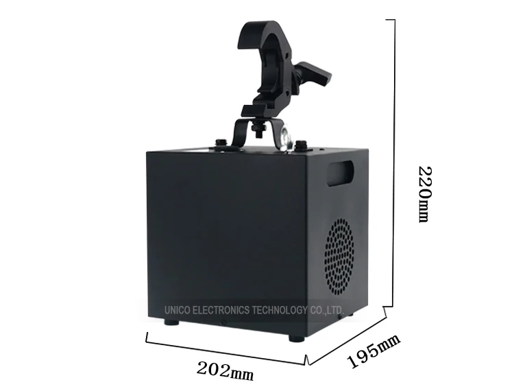 Cold Waterfall Flame Machine com Ti Powder, efeito especial