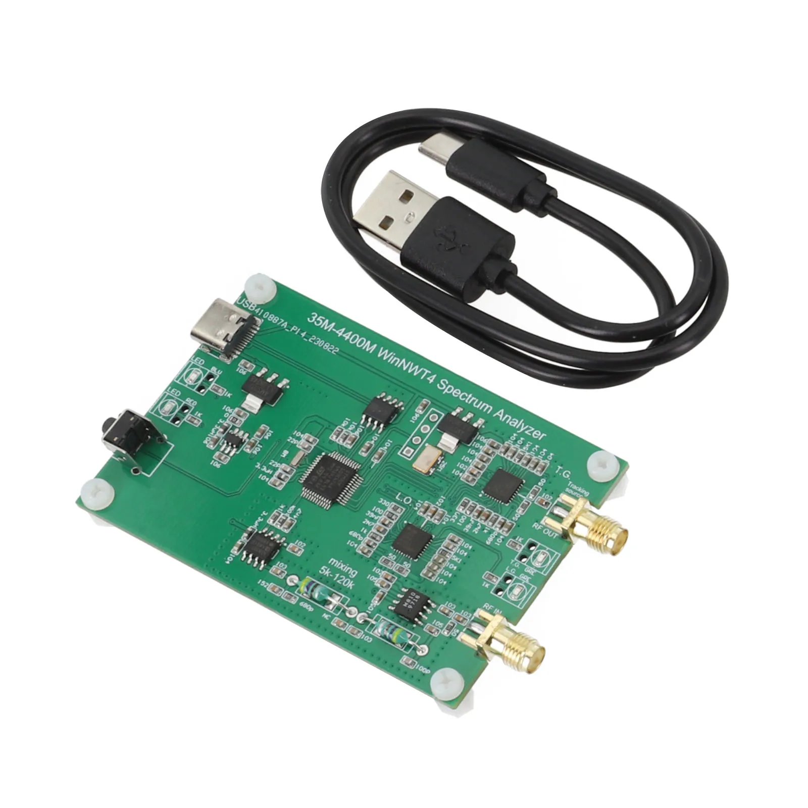 LTDZ_35M-4400M USB Spectrum Analyzer Module Spectrum Signal Source RF Frequency Domain Analysis Tool Accessories