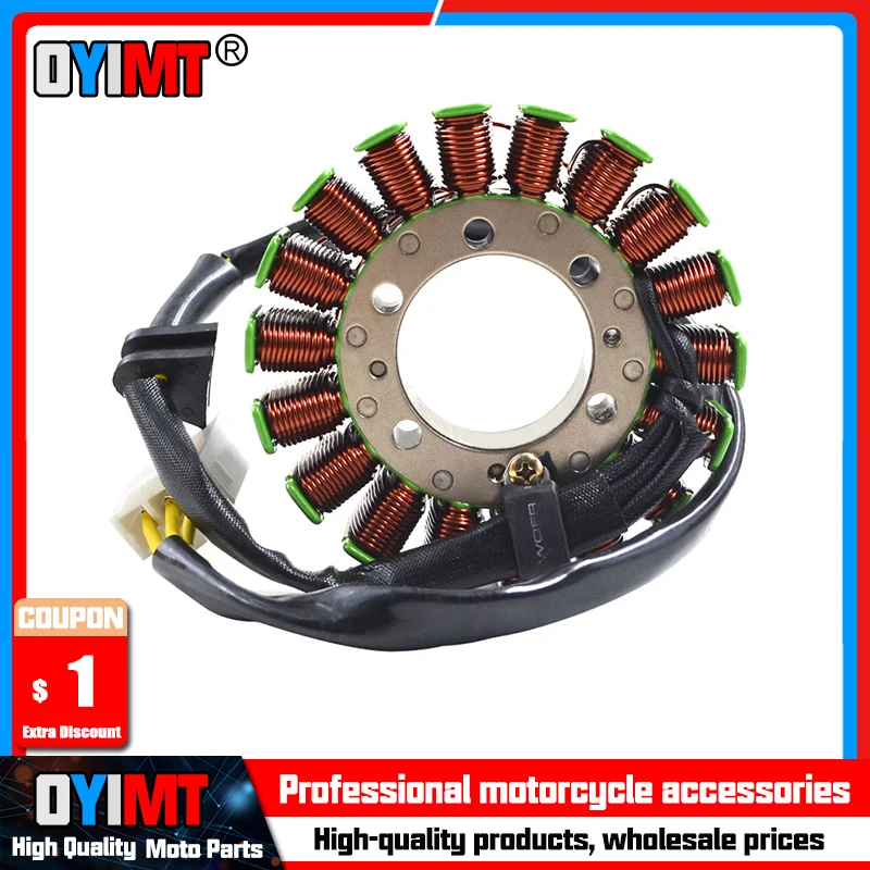 

Motorcycle Generator Stator Coil Comp For HONDA CBR600 CBR 600 CBR600F4i CBR600 F4i CBR600 F4 i CBR 600F4i 2001-2006