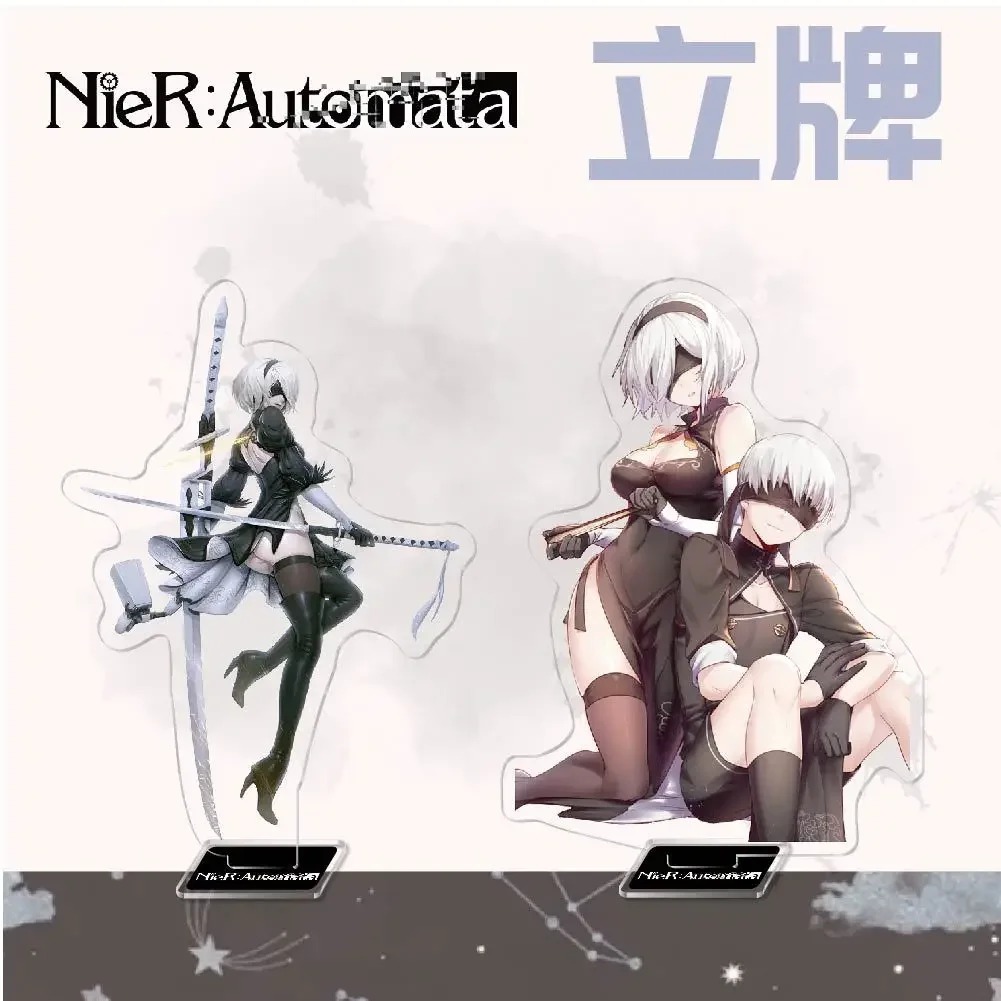 Anime NieR Automata Acrylic Stand Action Figure Toy PVC Desktop Stand Model Toys Gift