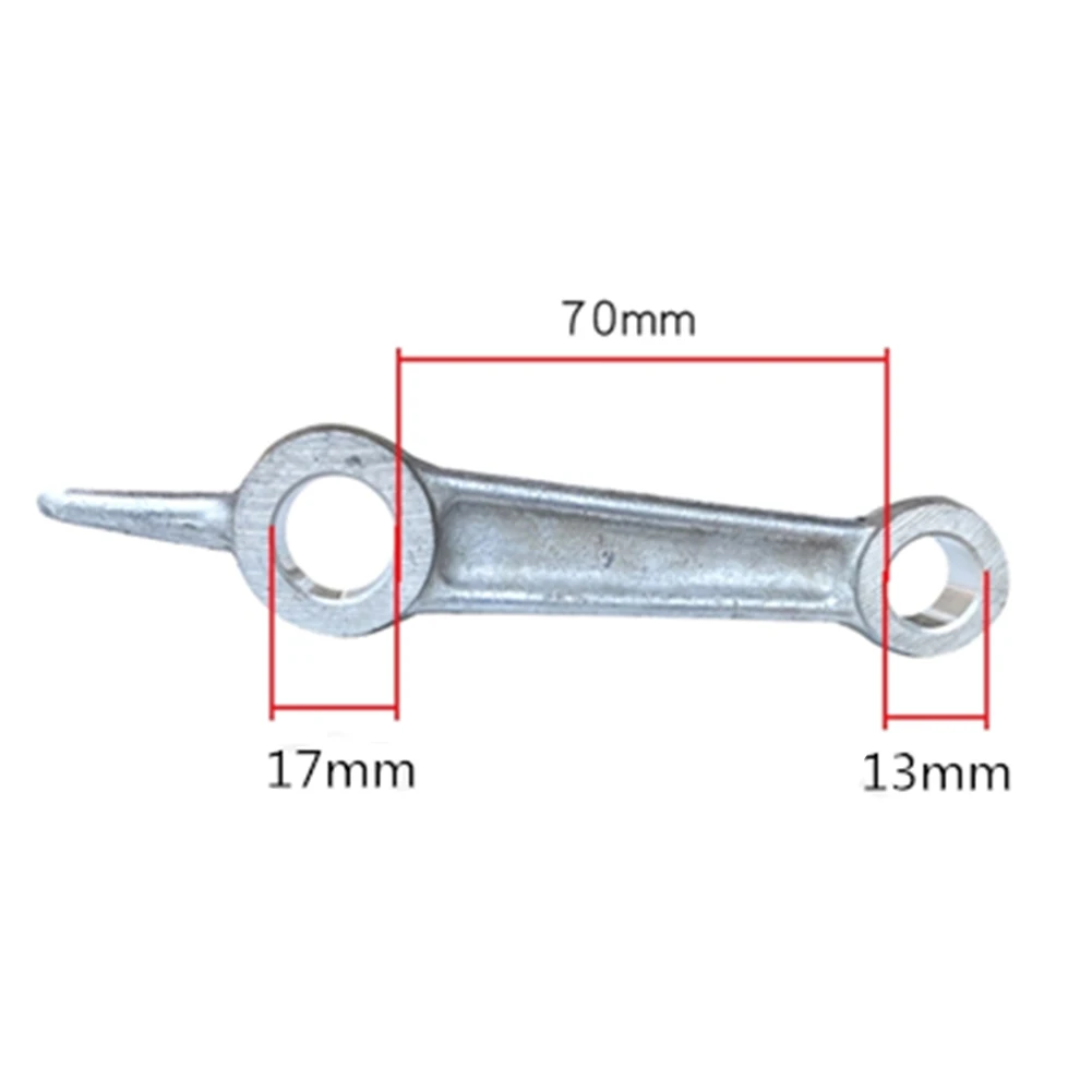 

Replacement Or Spare Part Suitable For Silver Tone Aluminum Aluminum Alloy Air Compressor Air Compressor Connecting Rod