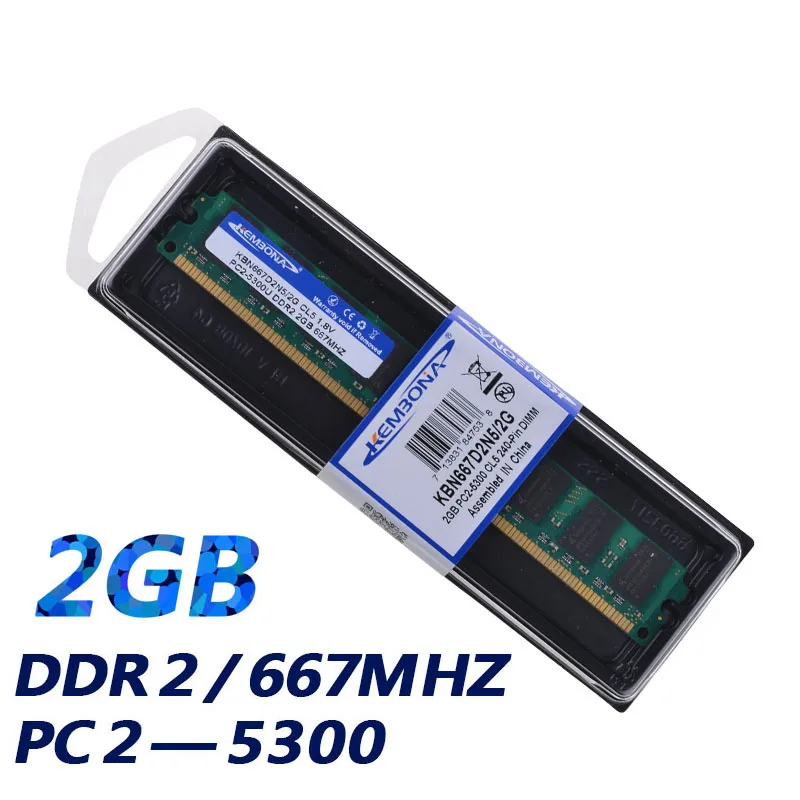 KEMBONA PC DESKTOP DDR2 2GB 4GB 800MHZ 667MHZ 533 Mhz only for A-M-D MB ram 1.8V PC2 - 6400 DDR2 2G 4G RAM MEMORY MEMORIA