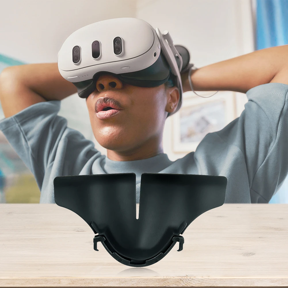 سيليكون ضوء مانع VR غطاء الأنف ، ومكافحة التسرب ، مريحة VR وسادة الأنف ، اكسسوارات سماعة الرأس ، ميتا كويست 3