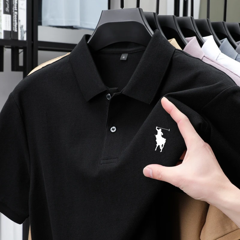 

Men's Summer Collar Polo Shirt - A comfortable and stylish casual breathable multi-functional summer shirt