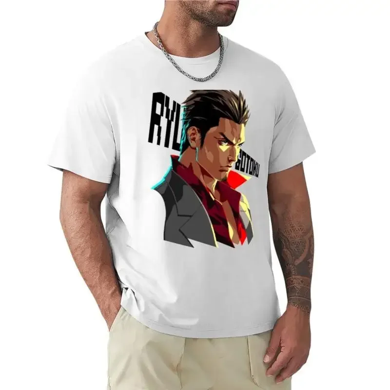 Ryu Ga gotoku Yakuza kazuma kiryu t-shirt T-Shirt plus size t shirts T-shirt for a boy Men's t-shirts