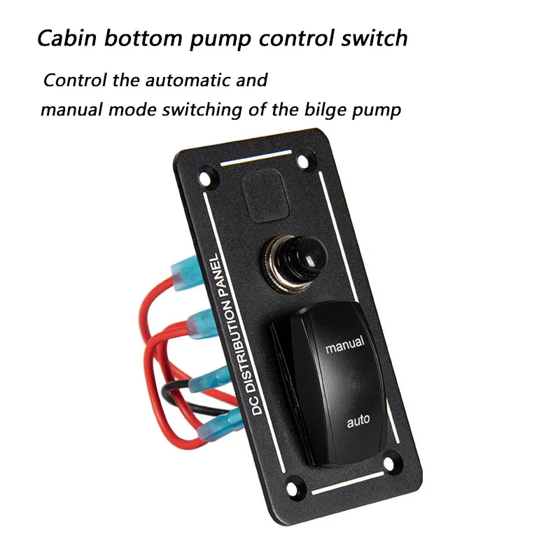 

Marine Bilge Pump Control Switch One Key Three Gear Safety Device Automatic Power-off
