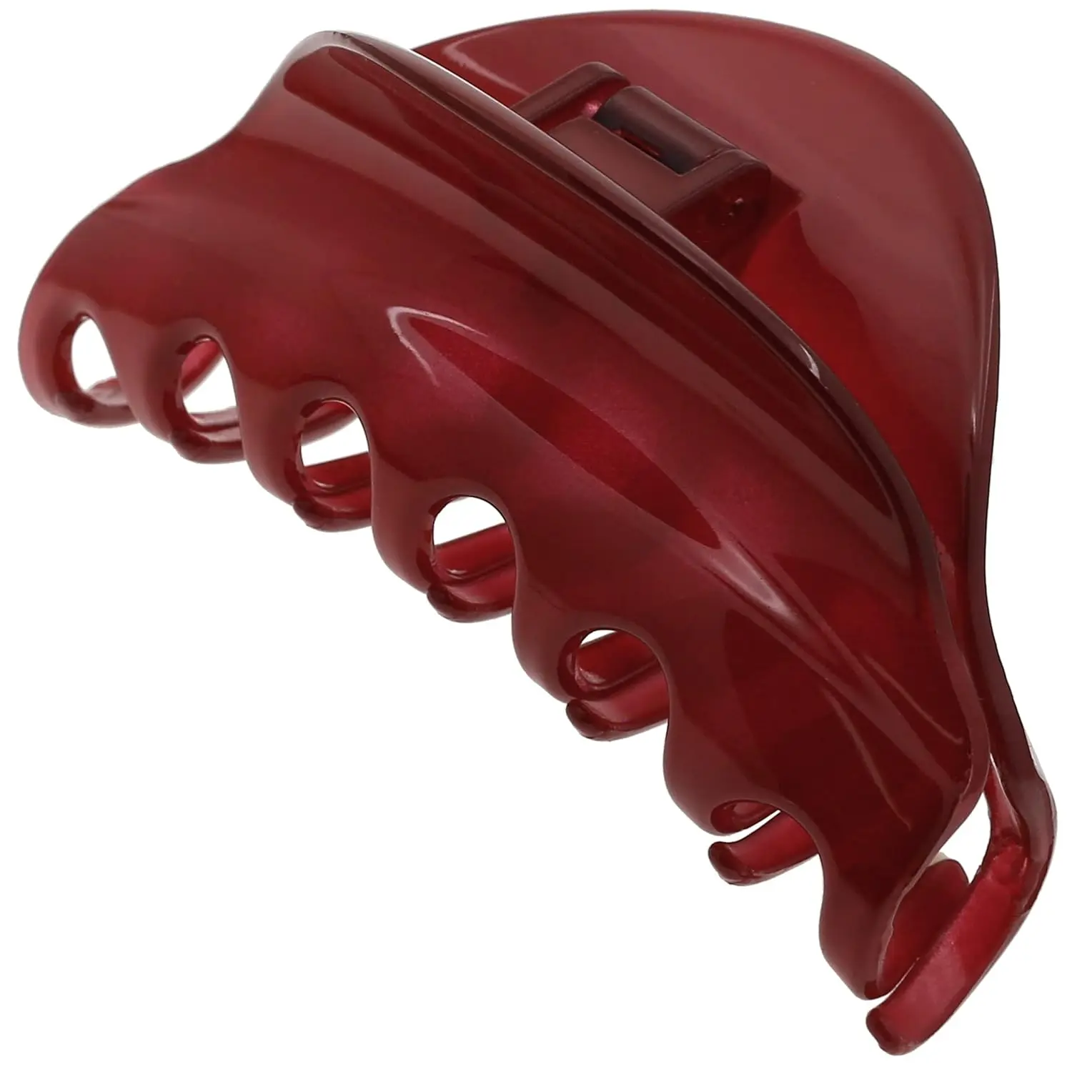 

Paris CP2529 French Hair Clip for Women for Thick Hair for Long Curly Wavy Hair, Red, Girls Hair Claw
