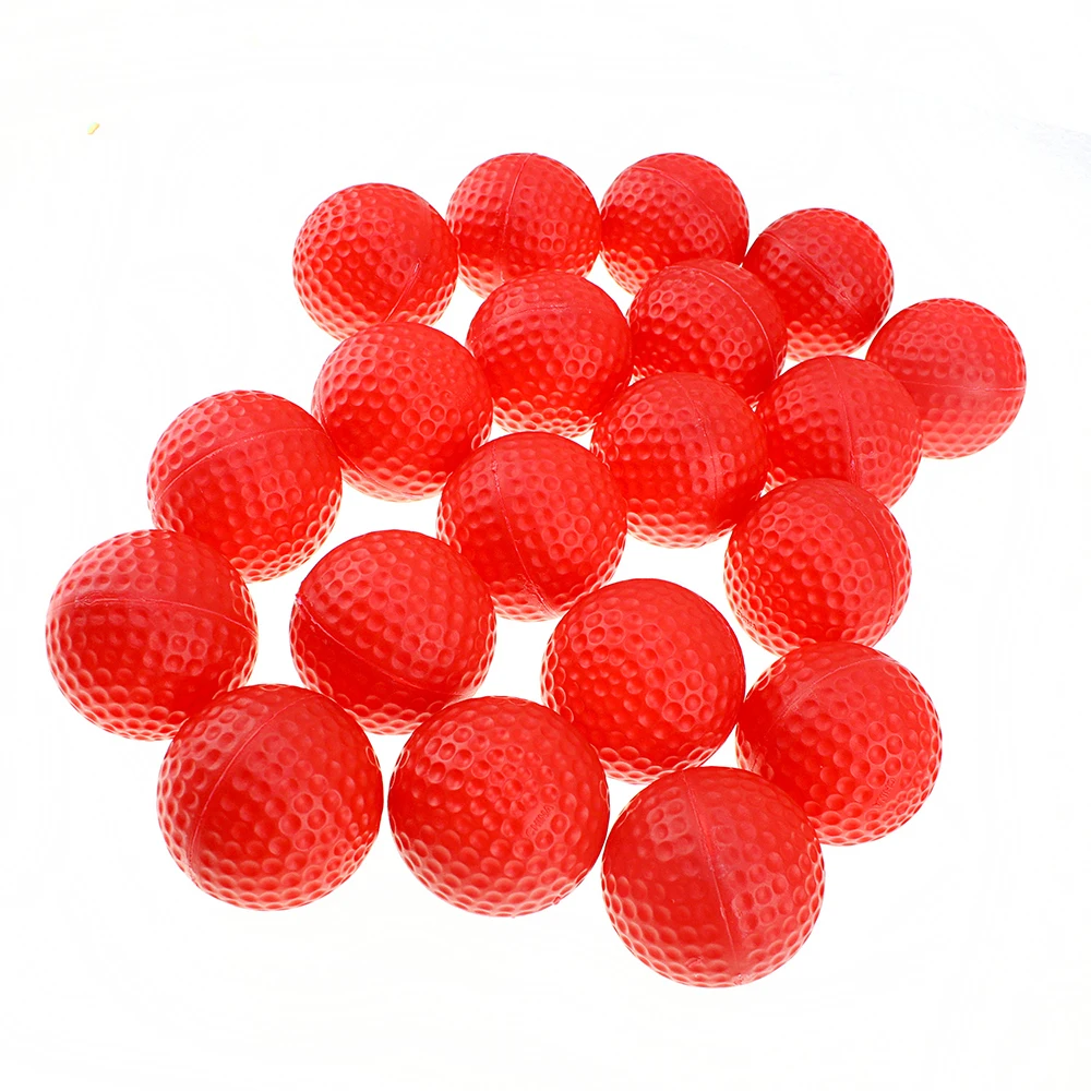 12Pcs Hollow Plastic Indoor Practice Golf Balls For Kids