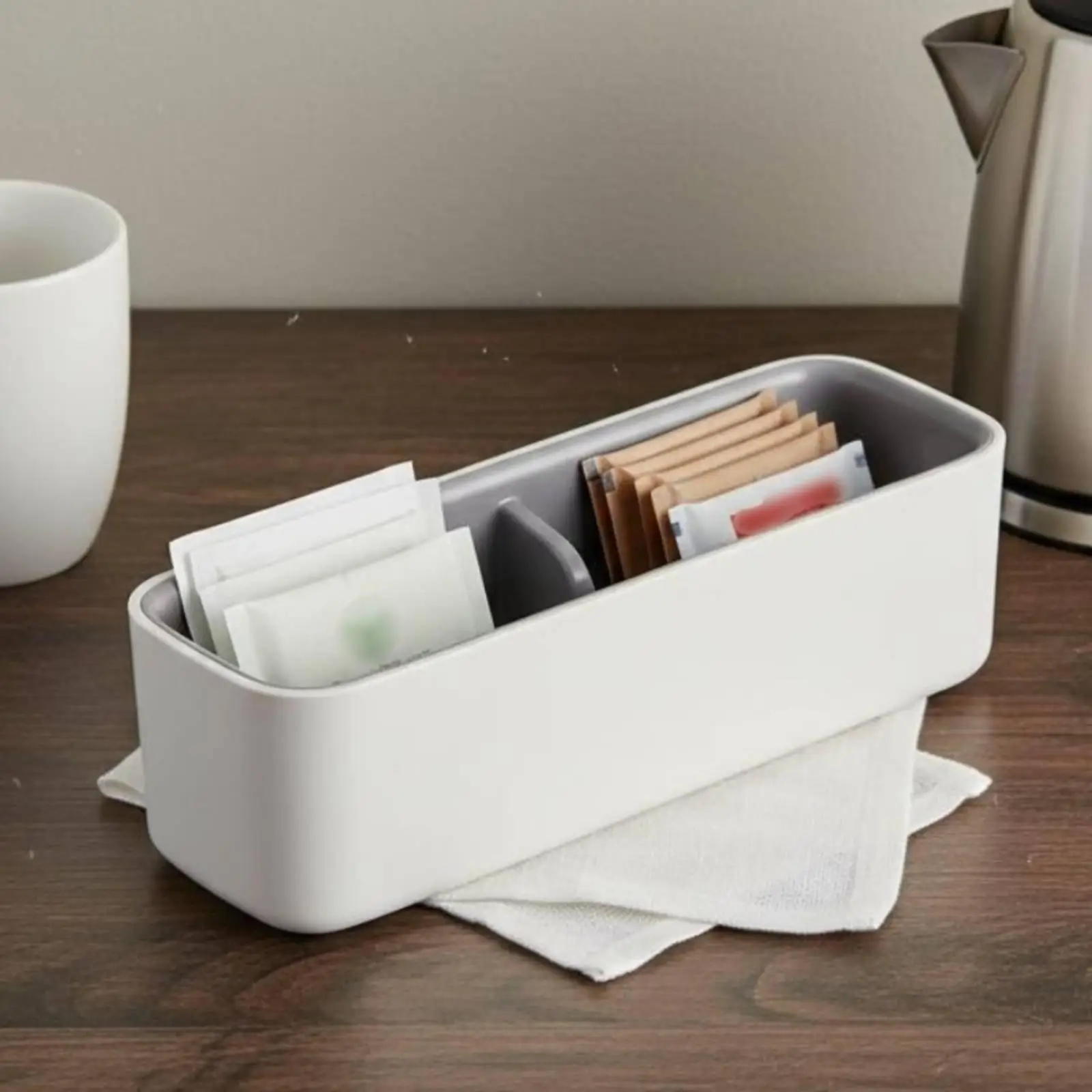 Leaf Tea Packet Organizer Box Minimalist Design Leaf Tea Bag