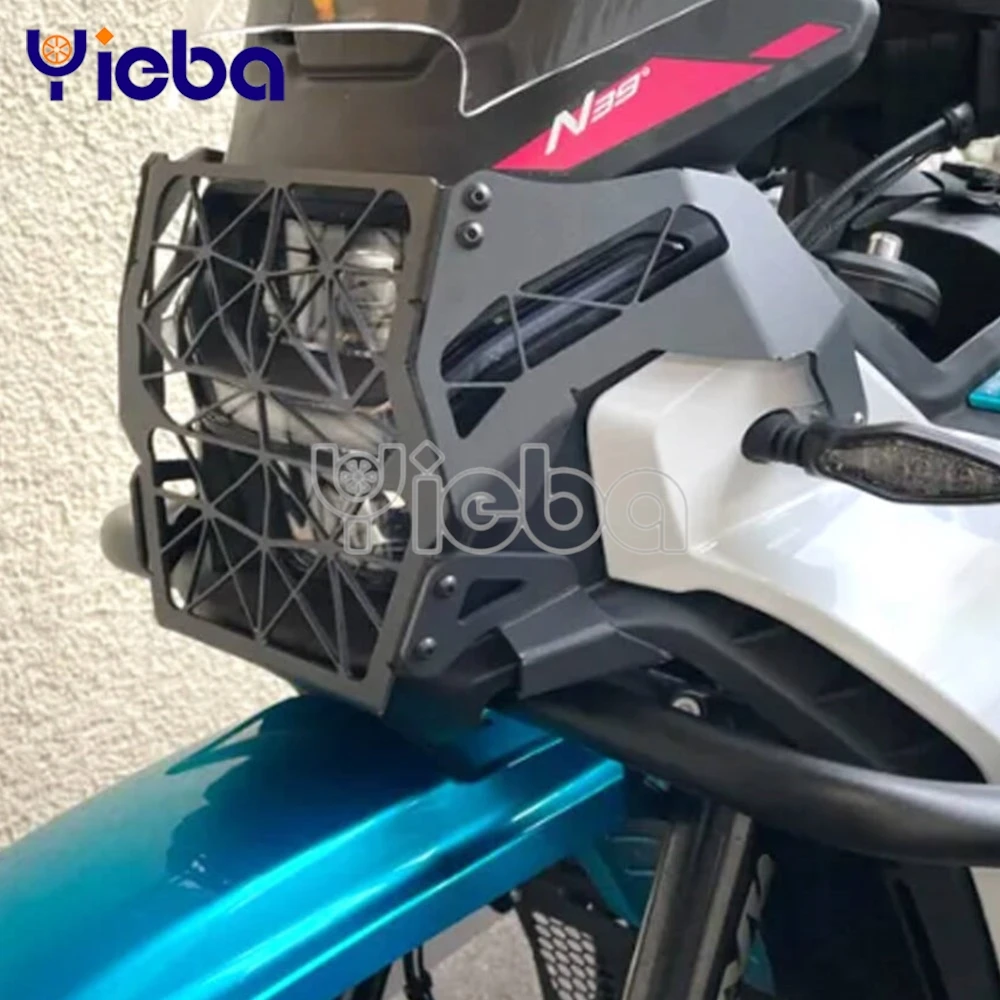 

New FOR CFMOTO CF450 450MT mt 450 MT MT450 2024 2025 2026 Motorbike Headlight Grilles Guard Protector Headlamp Front Light Cover
