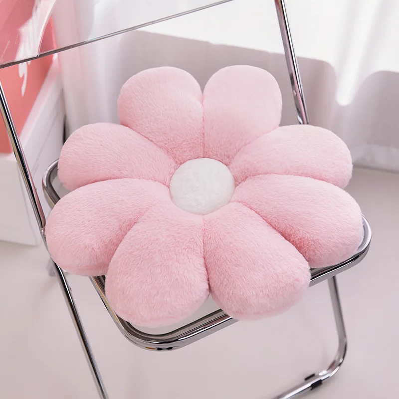 

Cute Flower Butt Cushion Student Chair Back Cushion Sunflower Throw Pillow Bedroom Sofa Bay Window Cushion Pillow