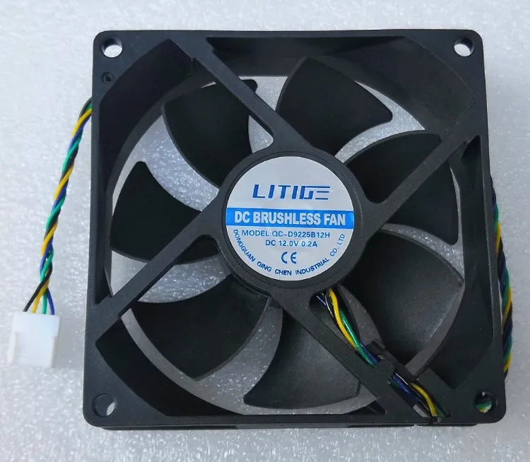 

New 9025 9225 9cm 4-Pin PWM 12V 0.20a 3150RPM dual ball bearing computre cpu cooling fan