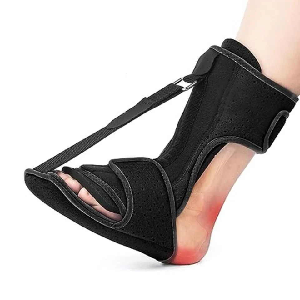 

Adjustable Plantar Fasciitis Brace Ankle Support Feet Care Foot Drop Orthosis Night Splint Foot Stabilizer