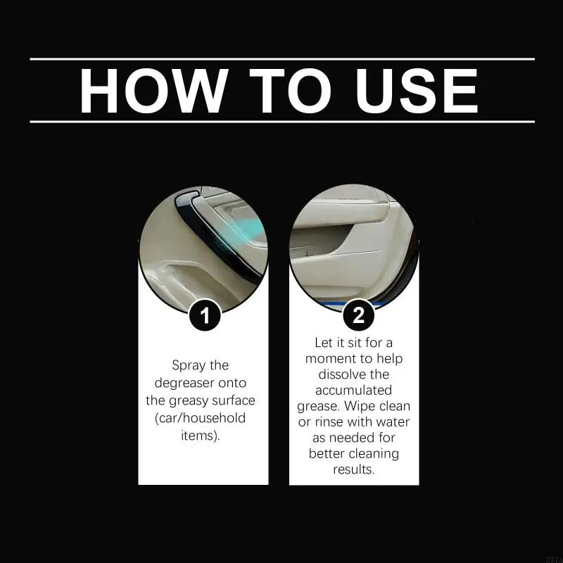 Car Interior Degreaser 120 Lemon Scent Cleaner in a Single Bottle for Dashboard, Door Panels and Routine Cabin Wipe-Down D7YA