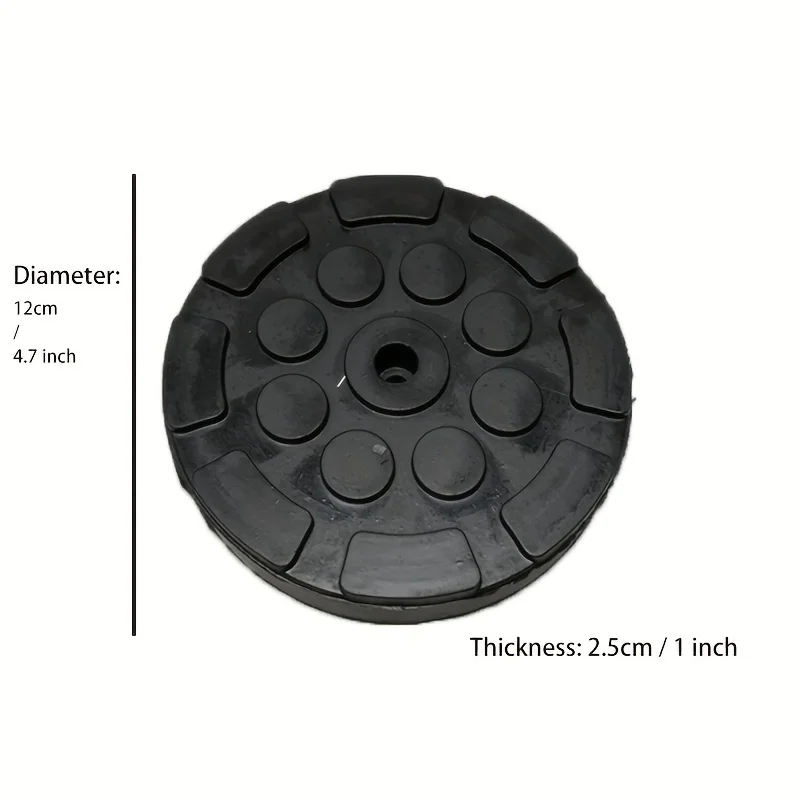 Picture 7: Black Rubber Jacking Pad For Car Lift Anti-Slip Surface Tool Rail Protector Heavy Duty For Car Lift Repair Tools
